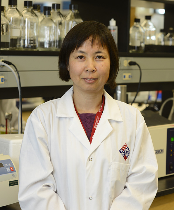 Dr. Yan Zhou. Photo by Debra Marshall. 